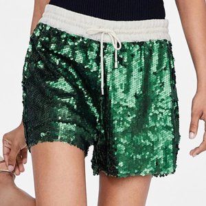 ZARA - Sequin shorts